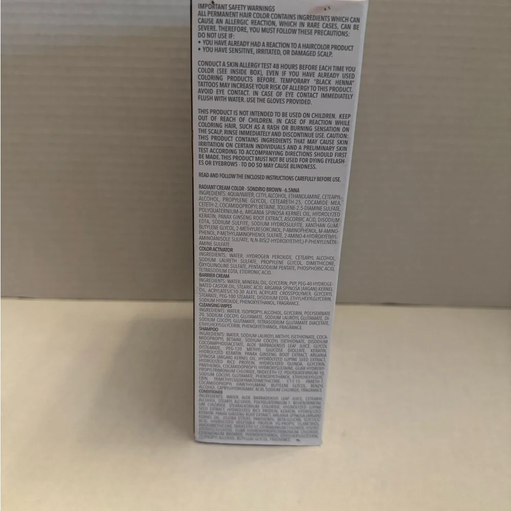 Madison Brown Hair Color Kit Radiant Natural Shade - Picture 3 of 3